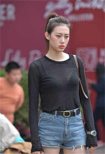 抖音上海最美车模